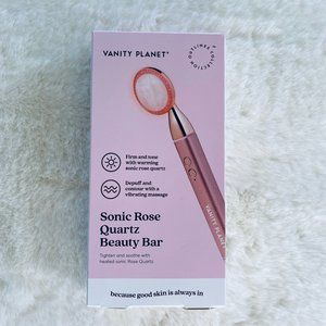 Vanity Planet Sonic Rose Quartz Beauty Anti-Aging Tool NEW in Box